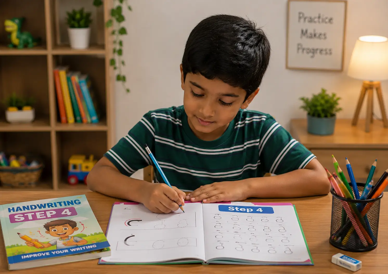 Indian students in classroom